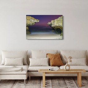 Obraz - morský útes (90x60 cm)