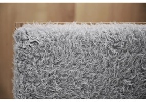 Skrinka na topánky v dekore duba s lavicou v šedo-prírodnej farbe Confetti – Rowico