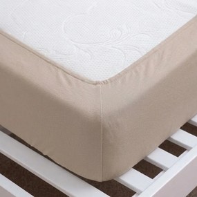 4Home jersey prestieradlo IDEAL kávová, 180 x 200 cm, 180 x 200 cm