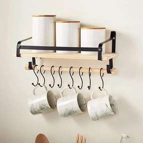 Orion 2. akosť - Plechová dóza na potraviny, biela, s bambusovým viečkom - 1,3l