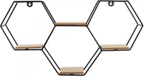 Tutumi Nástěnná police HEXAGON