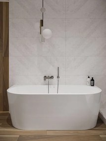 Cersanit Crea, voľne stojaca akrylátová vaňa ku stene 170 x 83cm, biela, S301-301