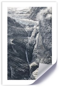 Gario Plagát Pohľad na skaly Farba rámu: Bez rámu, Veľkosť: 30 x 45 cm