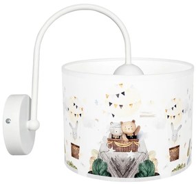 Detské nástenné svietidlo BEARS 1xE27/60W/230V