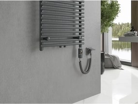 Mexen Sol, elektrické vykurovacie teleso 1200x500 mm + vykurovacia tyč 600 W, antracitová, W125-1200-500-2600-66