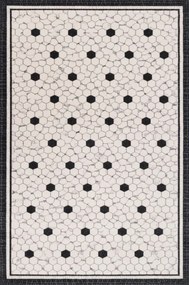 Koberec Agnella Agnus Mosaica biely