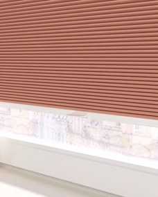 Plisé na mieru Honeycomb farba produktu hnedá látka reflexná, zatemňovacia