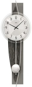 Moderné dizajnové hodiny AMS 7458 s kyvadlom