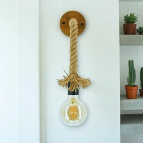 Brilagi - Nástenné svietidlo KOS 1xE27/60W/230V buk