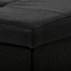 Taburetka čierna TAB-462 BK2