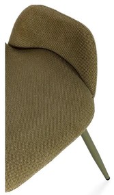 Zelené čalúnené jedálenské kreslá v súprave 2 ks Ansu – Marckeric