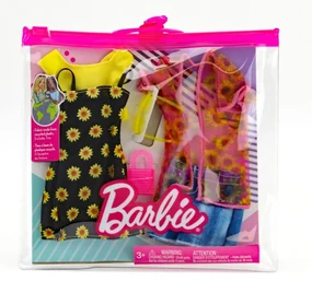 HBV71 Barbie Fashion Sunflower 2 Outfits
