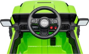 LEAN CARS Akumulátorové vozidlo Jeep Rubicon DK-JWR558 24 V, zelené