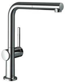 Hansgrohe Talis M54, páková kuchynská batéria 270, Eco, vyťahovateľný výtok, 1jet, chrómová, HAN-72845000