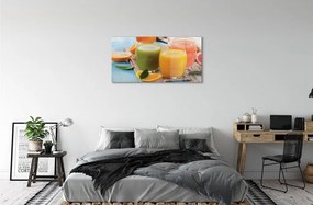 Obraz na skle Koktaily farebných skiel 120x60 cm