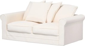 Poťah 2-miestnej skladacej sekcie Grönlid farba produktu béžová látka zapletaná