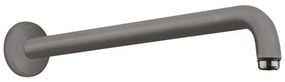 Hansgrohe Hansgrohe, sprchové rameno 389 mm, kartáčovaný čierny chróm, HAN-27413340