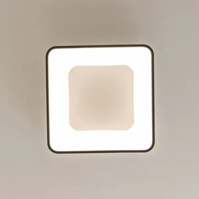 Brilagi - LED stmievateľné stropné svietidlo FALCON II LED/80W/230V 40x40 cm čierne + diaľkový ovládač