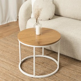 PROXIMA.store - Dizajnový konferenčný stolík CONNY FARBA: biely mramor, FARBA NÔH: čierna