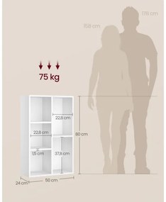 Knižnica DOVARO biela