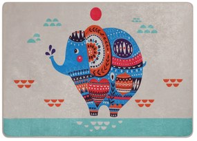 Kúpeľňový koberec ELEPHANT 80x120 cm viacfarebný