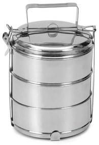 Orion Nerezový obedár 3x pr. 16 cm, 3 poschodia