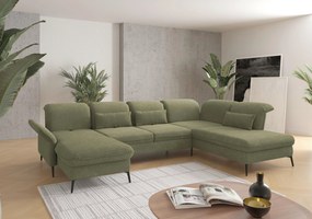 XXXLutz SEDACIA SÚPRAVA, textil, svetlozelená Sit & More - Sedačky - 00014401183K