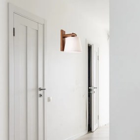 Nástenné svietidlo 1xE27/60W/230V dub