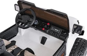 Elektrické autíčko Extreme Sport 4x4 biele