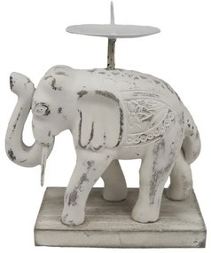 Dekoračný svietnik slon D5364
