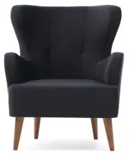 Kreslo ušiak NEKO antracit