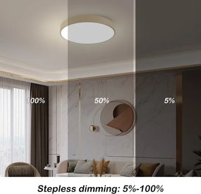 Brilagi - LED stropné svietidlo POOL LED/60W/230V 3000/4500/6000K, priemer 60 cm, béžová