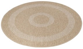 Béžový okrúhly vonkajší koberec ø 160 cm Comilla – Ayyildiz Carpets