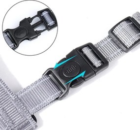 Beztlakový postroj pre psa ASTRO - modrý - rozmer M