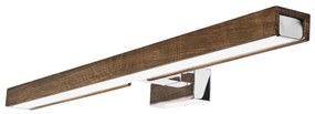 Brilagi-LED Kúpeľňové osvetlenie zrkadla WOODY MIRROR LED/12W/230V IP44 dub/chro