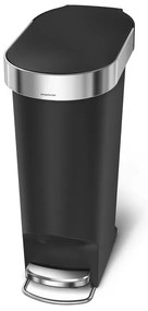 Pedálový kôš Slim 40 l, čierna