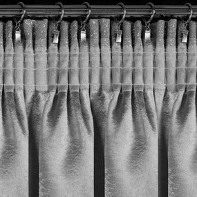 ZATEMŇOVACÍ ZÁVES NA PÁSKE EBRU 135X270 CM STRIEBORNÁ