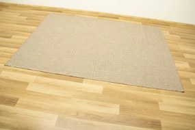 Šnúrkový obojstranný koberec Brussels 205697/10610 béžový/krémový