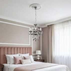 Toolight Toolight, stropné svietidlo 3xE14, EBT007-3CP, šedá, OSW-01242