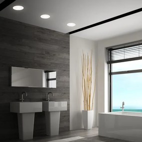 Briloner 7605036-SADA 3xLED Kúpeľňové podhľadové svietidlo 3xLED/4,9W/230V IP44 biela