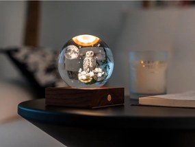 Prenosná svetelná dekorácia na USB ø 8 cm Amber – Gingko