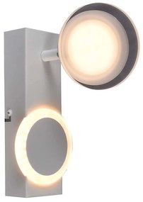 Nástenné LED svietidlo Meriza, biela