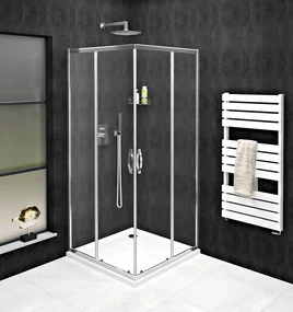 Gelco Gelco, SIGMA SIMPLY obdĺžniková sprchová zástena 1100x800mm L/P varianta, číre sklo, GS1111GS3180