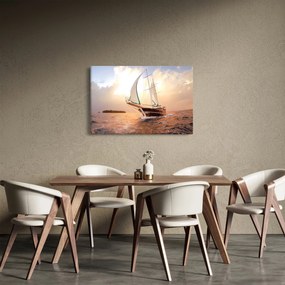 Obraz jachty (90x60 cm)