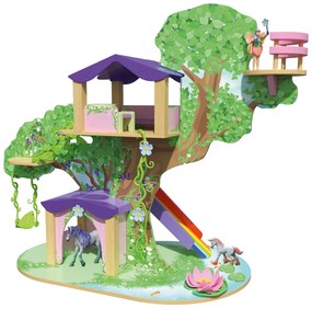 Playtive Drevený zvierací svet (strom pre lesné víly) (100380938)