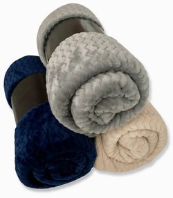 ComfortMatrace Deka z mikrovlákna King 230x200 cm Barva: Šedá