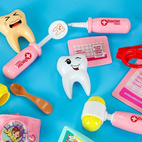 KIK Lekársky kufor sada malý lekár zvuk 35 prvkov