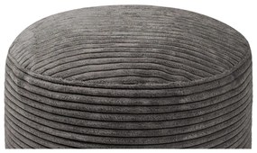 Tmavohnedý menčestrový sedací vak Mini – SLOWDOWN