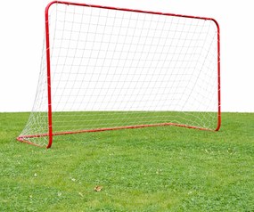 KIK Detská futbalová bránka 183 x 122 x 61 cm, skladacia a prenosná s sieťou