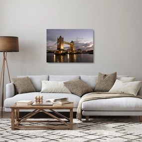 Obrázok - Tower Bridge v noci (70x50 cm)
